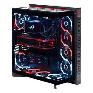 【客製化】ASUS ROG Cronox GR801 全塔式電競機殼 | 完全客製化、9.2 吋 LCD 面板、支援氣冷或水冷散熱