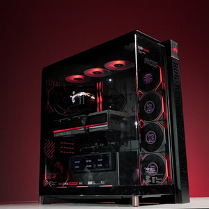 【客製化】ASUS ROG Cronox GR801 全塔式電競機殼 | 完全客製化、9.2 吋 LCD 面板、支援氣冷或水冷散熱