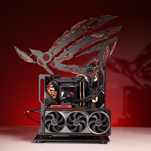【客製化】ROG Eye of Republic 開放式遊戲電腦機殼 | 全面客製化、RGB 環境燈效、支援氣冷或水冷散熱