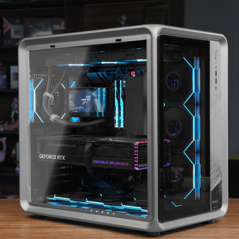 0086 Jonsbo BO400  AMD R7 9850X3D RTX5070 DDR5 32G B850 Desktop Assembled Gaming PC